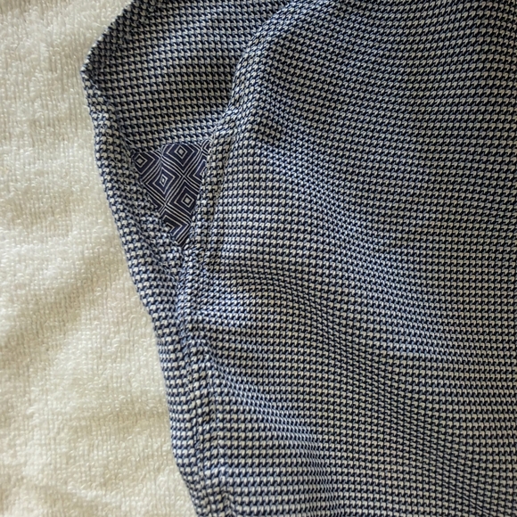 Ted Baker Men's Patterned Blue Button Down Shirt Size 16 Endurance - Picture 4 of 6